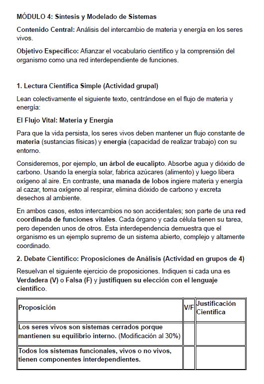 Teoría clara Biología